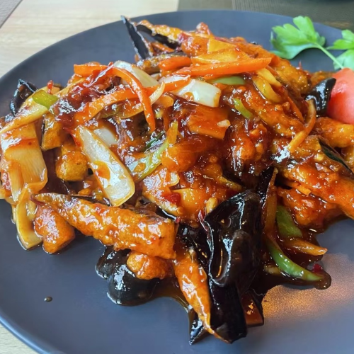 Aubergine Süss Sauer