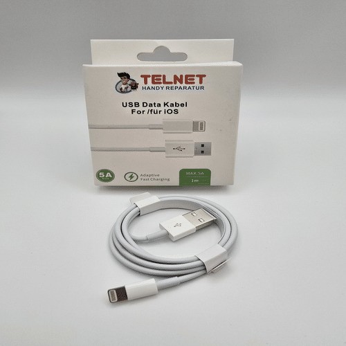 Telnet USB-A to Lightning Cable 1m