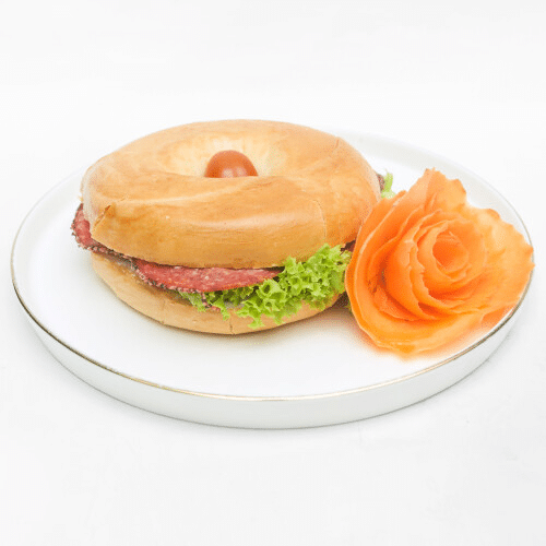Salami Bagel