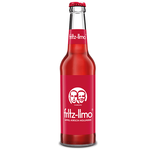 Fritz Limo Apfel-Kirsch-Holunder 0,33l (MEHRWEG)