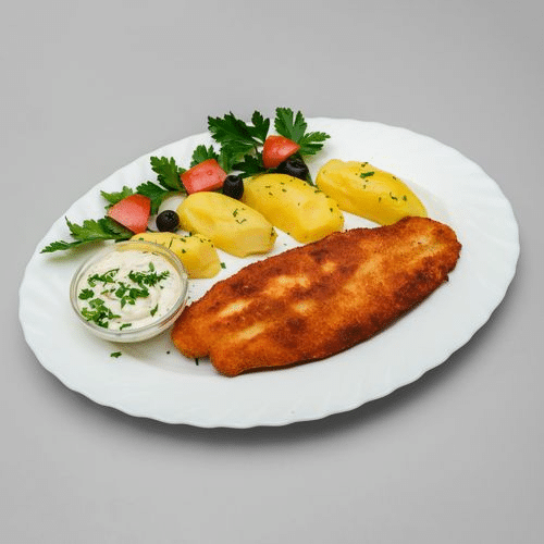 Gebratenes Fischfilet