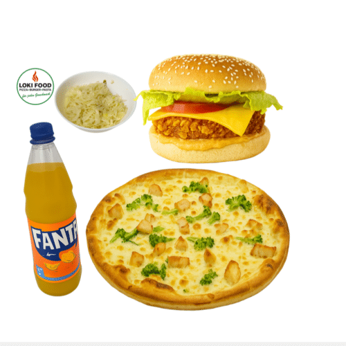 Burger-Pizza - Angebot