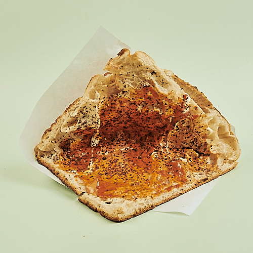 Brot mit Sauce