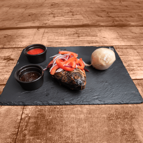 Banku & Tilapia