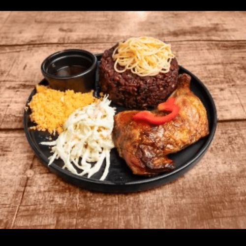 Waakye & chicken