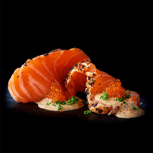 Creamy Lachs Sashimi (6 pc.)