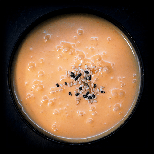 Kokossuppe mit Garnele