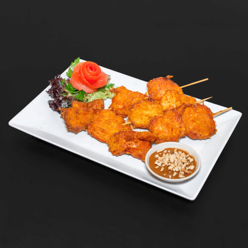 Hühner-Sate-Spieße (3 Stück)