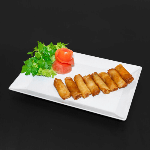 Vegetarische Mini-Frühlingsrollen (8 Stück)