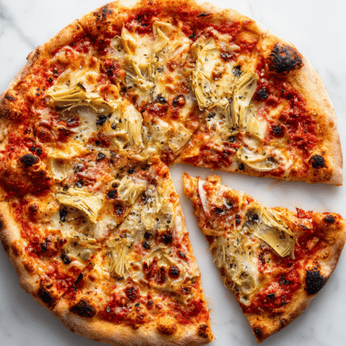 Pizza 4 Jahreszeiten (vegetarisch)