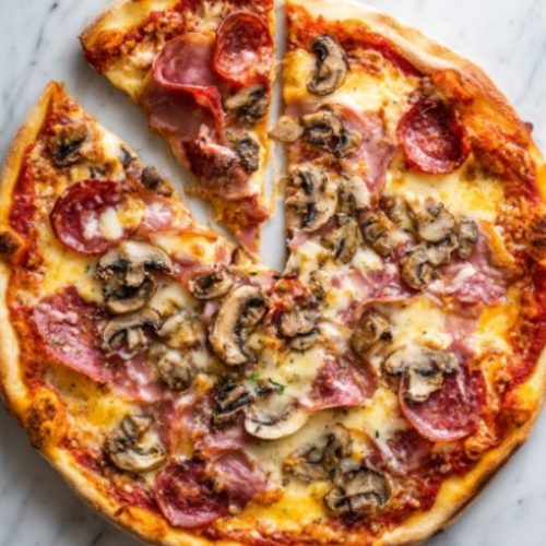 Pizza Lachs