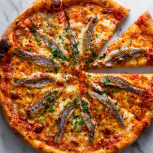 Pizza Sardellen