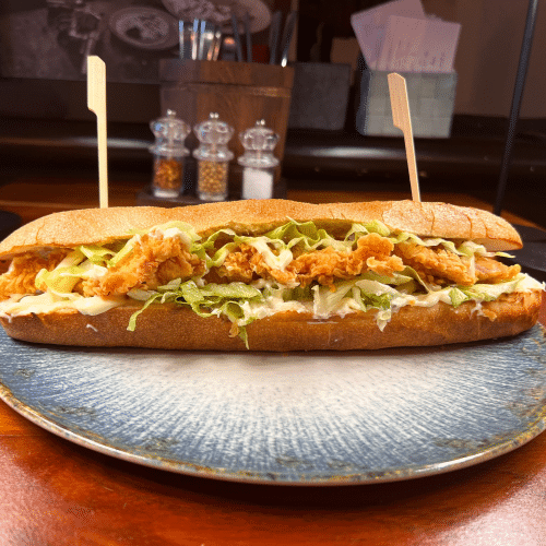 Crispy Chicken Baguette Joppie