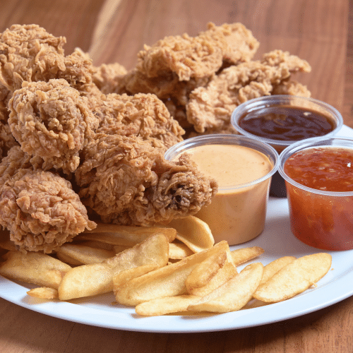 Crispy Chicken Triple Menü