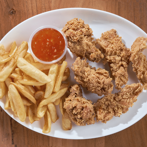 Crispy Chicken Wings Menü