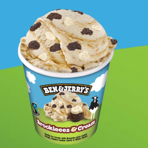 Ben&jerry brookieees&cream
