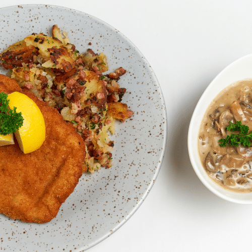 Champignonschnitzel
