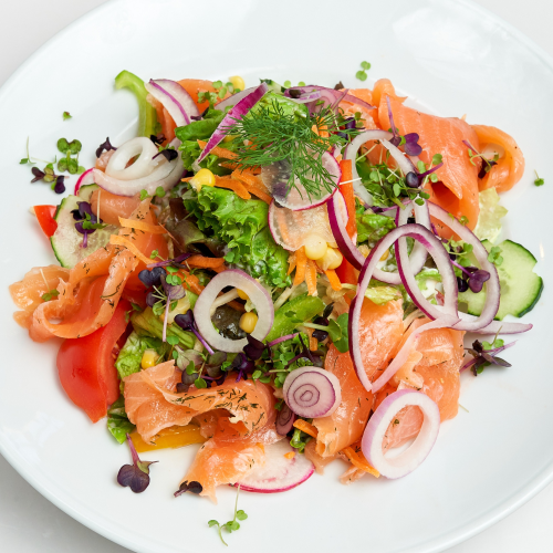 Salat Lachs