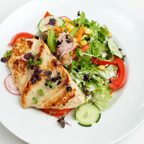 Salat Hähnchenbrust