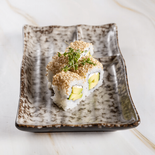 Avocado Roll Ura Maki (veggie)