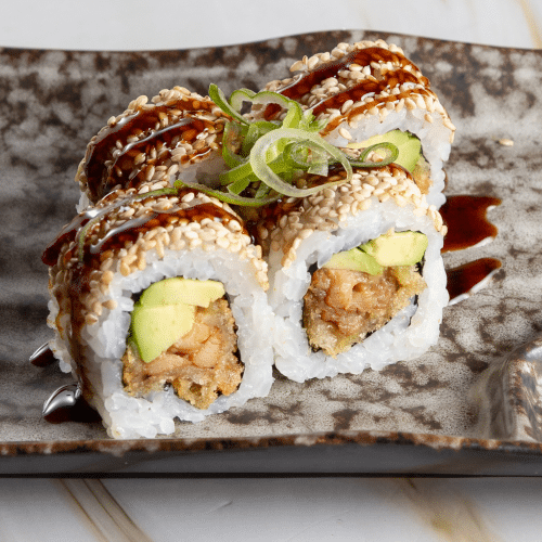 Chicken Roll Ura Maki