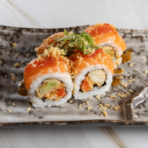 Yuzu Salmon Keisaris Special Roll