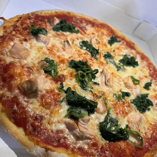 Pizza Lachs