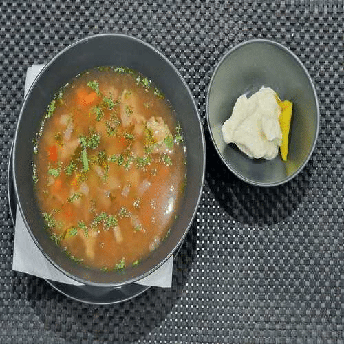 Rindfleischsuppe