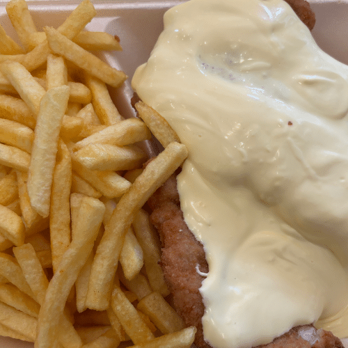 Schnitzel Hollandaise
