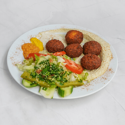 Falafel-Teller