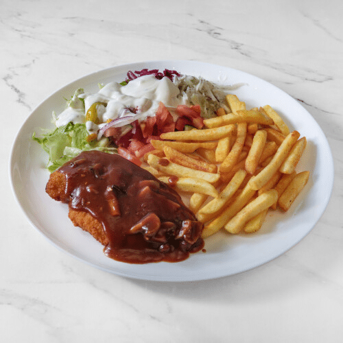 Jägerschnitzel