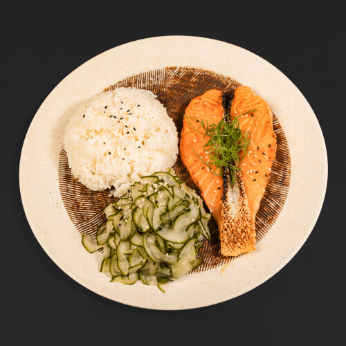 Lachs Miso