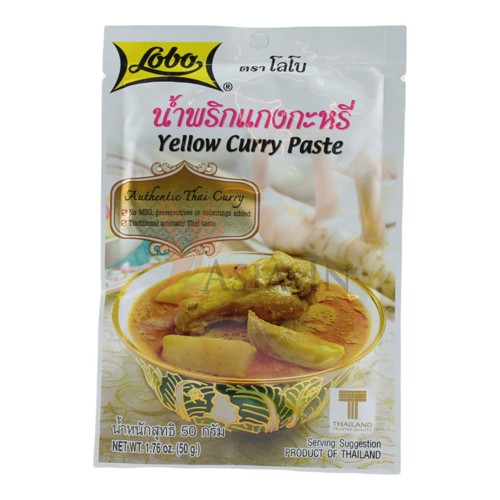 Lobo gelbe Currypaste 50g 