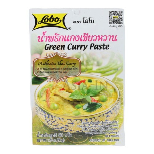 Lobo grüne Currypaste 50g 