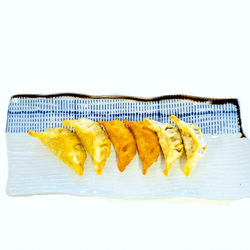 Gebackene gemischte Teigtaschen (6 Stück)