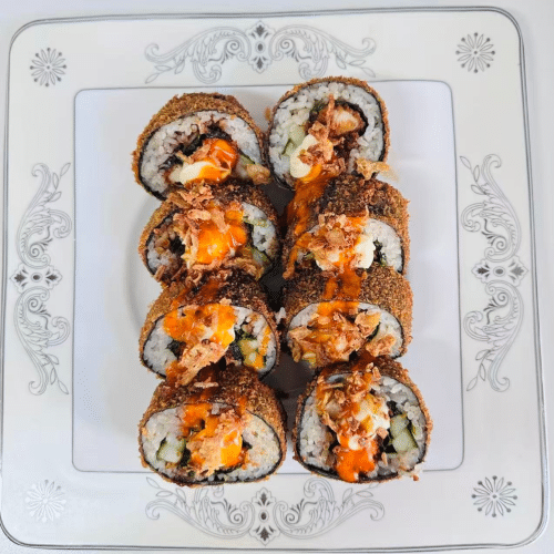 Gebratene Hähnchenrolle (8 Stück)