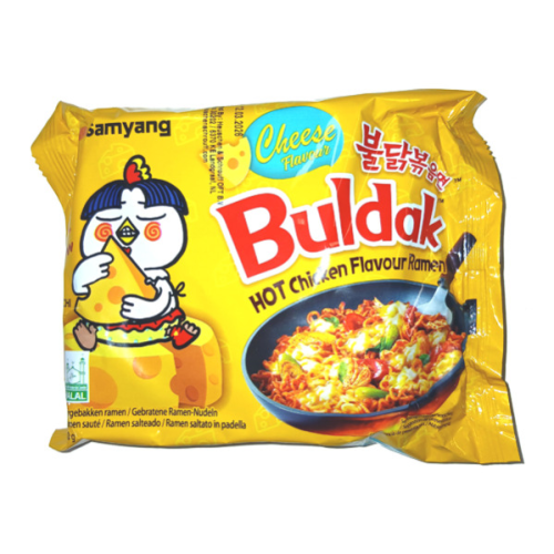 Instant Noodles Hot Chicken Cheese - Samyang, 140g