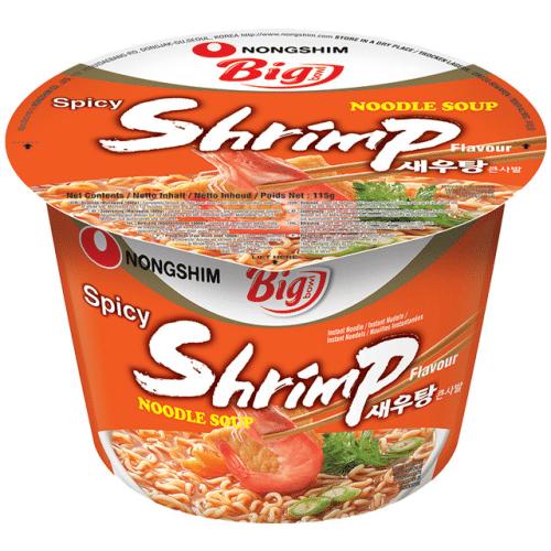 Instantnudel Nong Shim - Shrimp Geschmack 115g
