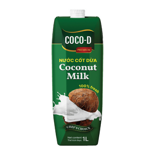 Kokosmilch 1000ml ca.17prozent Fett 'Coco-D'