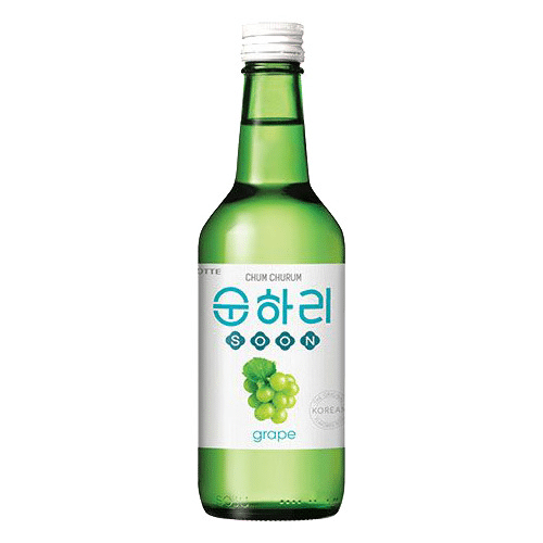 korean soju mit Traubengeschmack