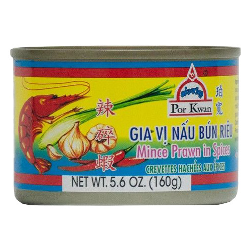 Por Kwan Gia Vi Bun Rieu Gehackte Garnelen mit Gewürzen 160g