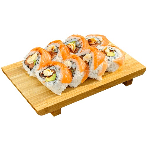 Rainbow Roll (8 Stück)