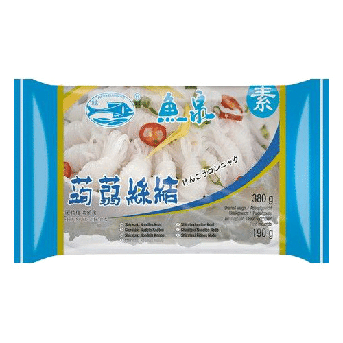 Shirataki Nudeln - Knoten, 380g