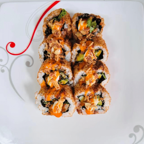Tempura Garnelen Roll (8 Stück)