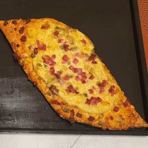 Dinkelschiffchen Schinken