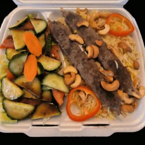 Kebab-Teller