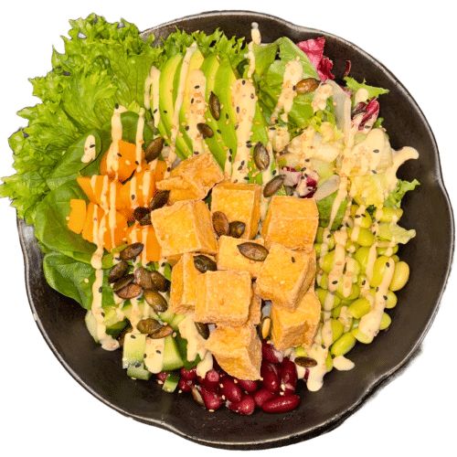 Autumn Special: Pumpkin-Tofu Bowl