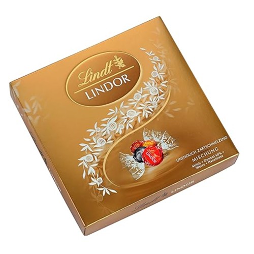 Lindt Lindor Schokokugeln Präsent Mischung 187g