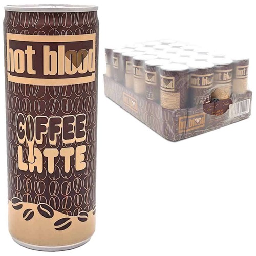 Hot Blood Coffee Latte 0.25l (EINWEG)