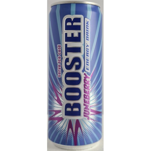 Booster Energy Drink Juneberry 0.33l (EINWEG)